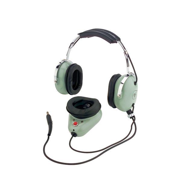 David Clark H3312 audífono y auriculare Auriculares Alámbrico Diadema Aviación/Control de tráfico aéreo Verde - Imagen 2