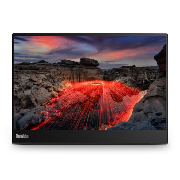 Lenovo ThinkVision M14t monitor de computadora 35.6 cm (14") 2240 x 1400 Pixeles 2.2K LED Pantalla táctil Negro