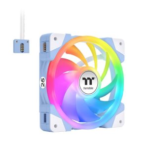Thermaltake SWAFAN EX12 ARGB Gabinete de la computadora Enfriador de aire 12 cm Blanco 3 pieza(s)