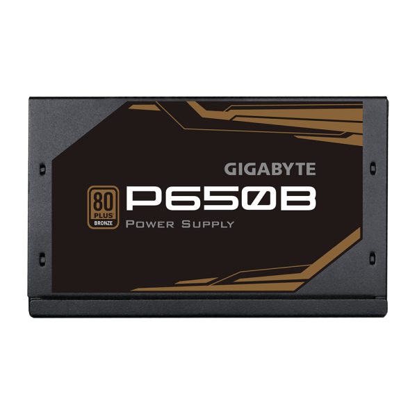 GIGABYTE GP-650B POWER SUPPLY unidad de fuente de alimentación 650 W 20+4 pin ATX ATX Negro - Imagen 4
