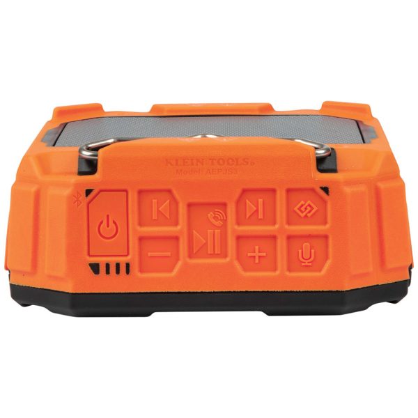 Klein Tools AEPJS3 altavoz portátil y para fiesta Negro, Naranja - Imagen 4