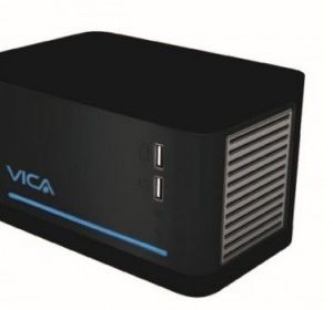 Vica On-Guard regulador de voltaje 8 salidas AC 120 V Negro