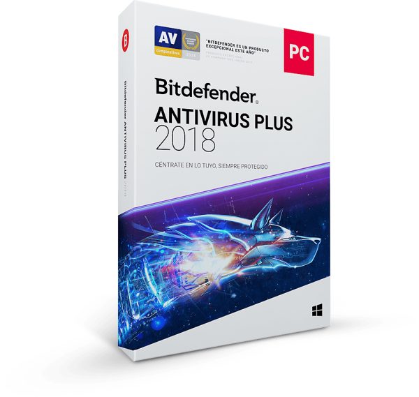 Bitdefender Antivirus Plus 2018, 1Y, 5U, MX Seguridad antivirus Español 5 licencia(s) 1 Año(s)