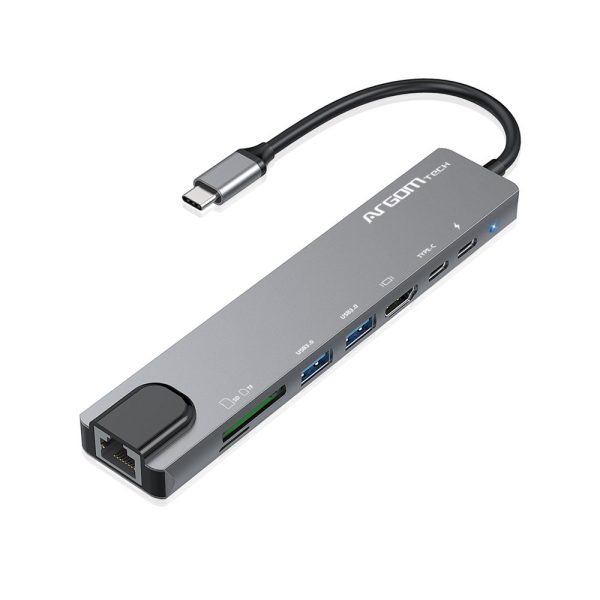 ArgomTech ONE AXESS Alámbrico USB 3.2 Gen 1 (3.1 Gen 1) Type-C Plata