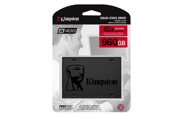 Kingston Technology A400 960 GB 2.5" Serial ATA III TLC - Imagen 4