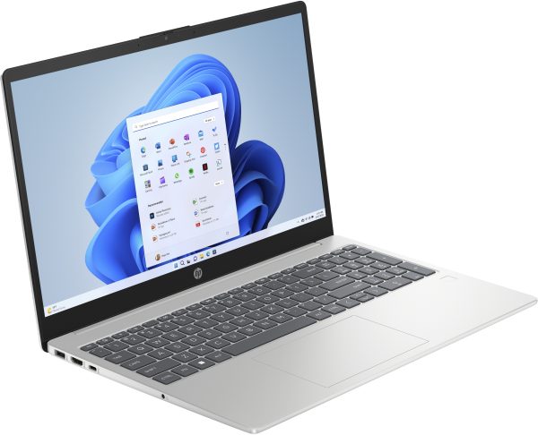 HP 15-fd0046la Intel® Core™ i7 i7-1255U Computadora portátil 39.6 cm (15.6") Full HD 8 GB DDR4-SDRAM 512 GB SSD Wi-Fi 6 (802.11ax) Windows 11 Home Plata - Imagen 2