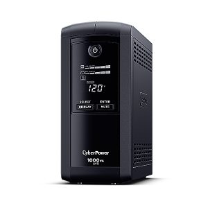 CyberPower LCD CP1000AVRLCDa sistema de alimentación ininterrumpida (UPS) Línea interactiva 1 kVA 600 W 9 salidas AC