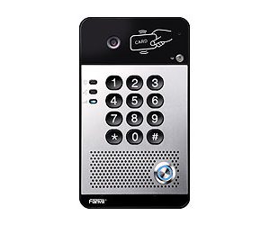 Fanvil i30 Lector de control de acceso básico Negro, Acero inoxidable