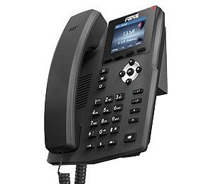 Fanvil X3S teléfono IP Negro 2 líneas LCD