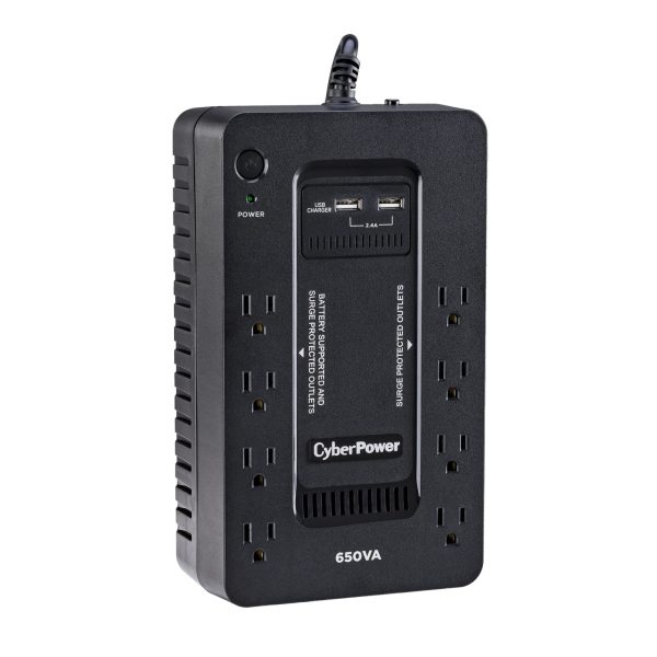 CyberPower SX650U sistema de alimentación ininterrumpida (UPS) En espera (Fuera de línea) 650 kVA 360 W 8 salidas AC - Imagen 3