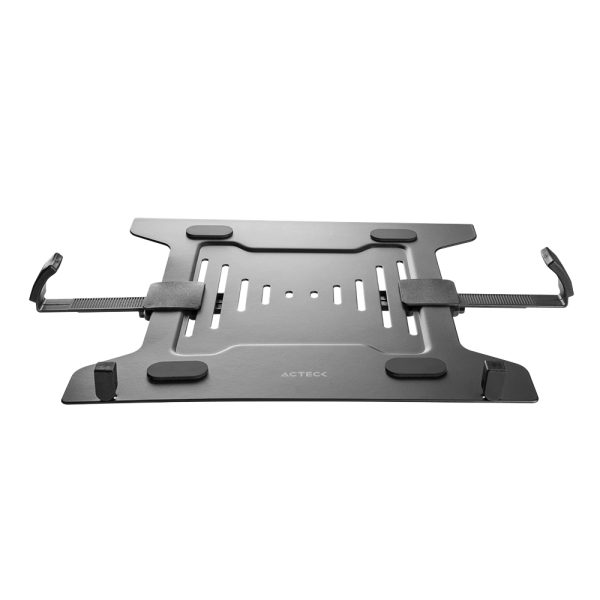 Acteck Vesa Enforce Tray BL404 Soporte para computadora portátil Negro 39.6 cm (15.6") - Imagen 4