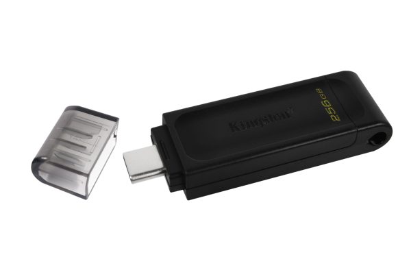 Kingston Technology DataTraveler 70 unidad flash USB 256 GB USB Tipo C 3.2 Gen 1 (3.1 Gen 1) Negro - Imagen 4