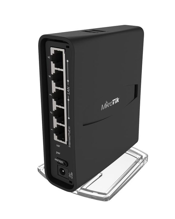 Mikrotik hAP ac² 1167 Mbit/s Negro Energía sobre Ethernet (PoE)