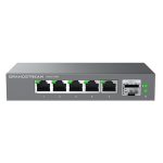 Grandstream Networks GWN7701P dispositivo de redes No administrado Gigabit Ethernet (10/100/1000) Energía sobre Ethernet (PoE) Negro