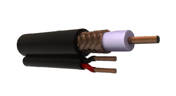 Viakon RG-59-V-CCA/1000 cable coaxial RG59 305 m Negro - Imagen 2