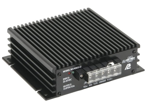Astron N2412-12 adaptador e inversor de corriente Interior Negro - Imagen 2