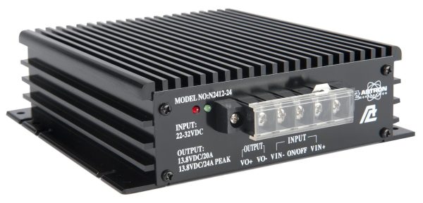 Astron N2412-24 adaptador e inversor de corriente Interior Negro - Imagen 2