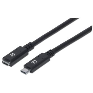 Manhattan Cable de extensión USB Tipo C de Súper Velocidad+