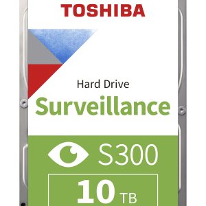 Toshiba S300 Surveillance disco duro interno 10 TB 7200 RPM 256 MB 3.5" Serial ATA III