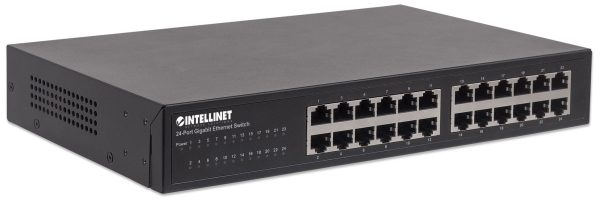 Intellinet 561273 dispositivo de redes Gigabit Ethernet (10/100/1000) Negro - Imagen 3