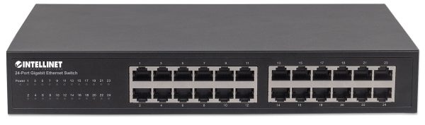 Intellinet 561273 dispositivo de redes Gigabit Ethernet (10/100/1000) Negro - Imagen 4