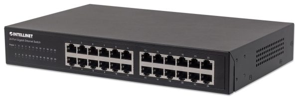 Intellinet 561273 dispositivo de redes Gigabit Ethernet (10/100/1000) Negro