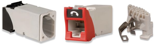 Siemon Z6-03 tomacorriente RJ-45 Rojo - Imagen 2