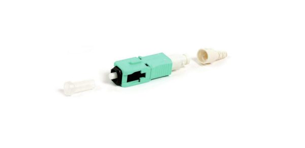 Siemon FC1-LB-SC5-9AQ adaptador de fibra óptica SC Color aguamarina