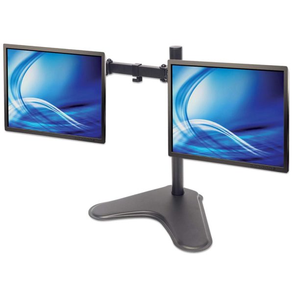 Manhattan Soporte para dos monitores, movimiento con brazos de doble articulación - Imagen 3