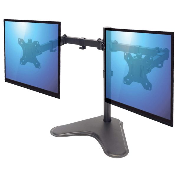 Manhattan Soporte para dos monitores, movimiento con brazos de doble articulación - Imagen 4