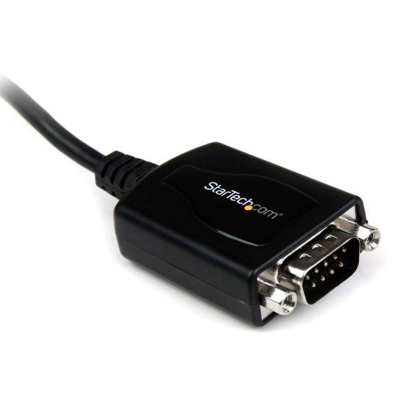 StarTech.com Cable .3m USB a Puerto Serial Serie RS232 DB9 con Retención del Puerto de Asignación COM - Imagen 2