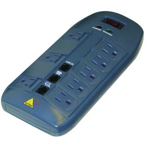 Ditek DTK-8FF supresor de picos Gris 8 salidas AC 110-120 V
