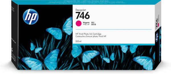 HP Cartucho de tinta magenta DesignJet 746 de 300 ml - Imagen 4