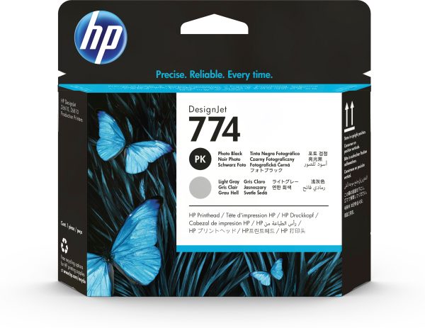 HP Cabezal de impresión negro fotográfico/gris claro DesignJet 774 - Imagen 4