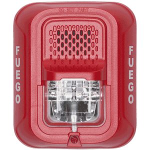 System Sensor P2RL-SP sirena Sirena alámbrica Interior Rojo
