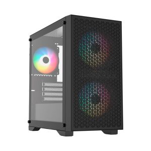 Balam Rush Carbono Aircool 4000A Mini Tower Negro