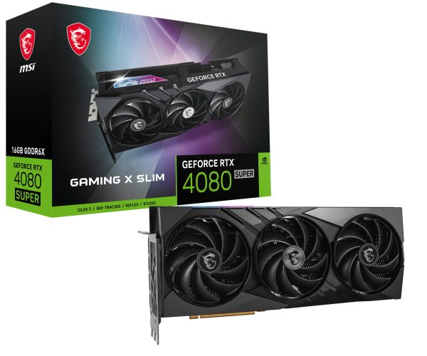MSI GAMING GeForce RTX 4080 SUPER 16G X SLIM NVIDIA 16 GB GDDR6X - Imagen 2