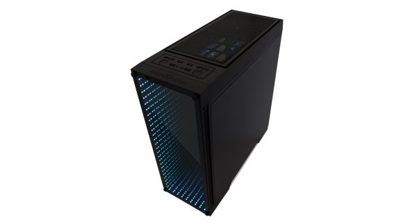 Game Factor CSG601 gabinete de computadora Negro