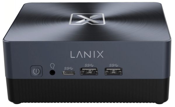 Lanix Titan mini AMD Ryzen™ 3 3200U 8 GB DDR4-SDRAM 512 GB SSD Windows 11 Pro Mini PC Negro - Imagen 2