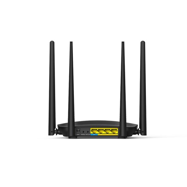 Tenda AC5 1200MBPS DUAL-BAND ROUTER router inalámbrico Ethernet rápido Doble banda (2,4 GHz / 5 GHz) Negro - Imagen 2