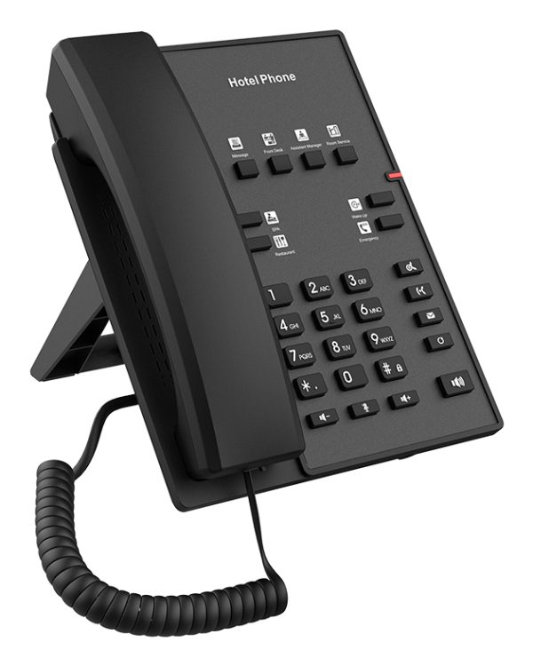 Fanvil H1 teléfono IP Negro 2 líneas - Imagen 3
