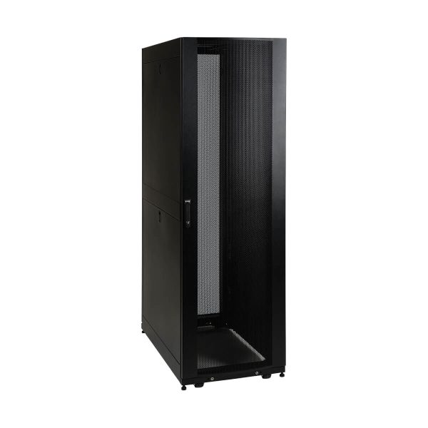 Tripp Lite SR42UB Gabinete de Profundidad Estándar Smartrack de 42U (Incluye Puertas Y Paneles Laterales)