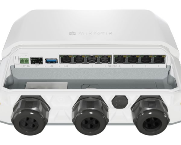 Mikrotik RB5009UPr+S+OUT enrutador 2.5 Gigabit Ethernet, Gigabit Ethernet Blanco - Imagen 4