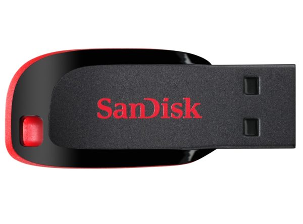 SanDisk Cruzer Blade unidad flash USB 32 GB USB tipo A 2.0 Negro, Rojo - Imagen 4