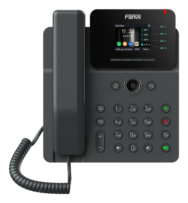 Fanvil V61G teléfono IP Negro 4 líneas LCD - Imagen 4