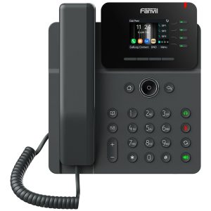 Fanvil V61G teléfono IP Negro 4 líneas LCD