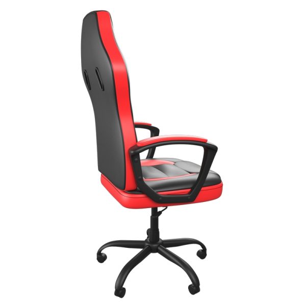 Xtech XTF-MC100SM silla para videojuegos Silla universal para juegos asiento acolchado Negro, Rojo - Imagen 2