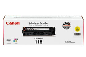 Canon 118 cartucho de tóner Original Amarillo