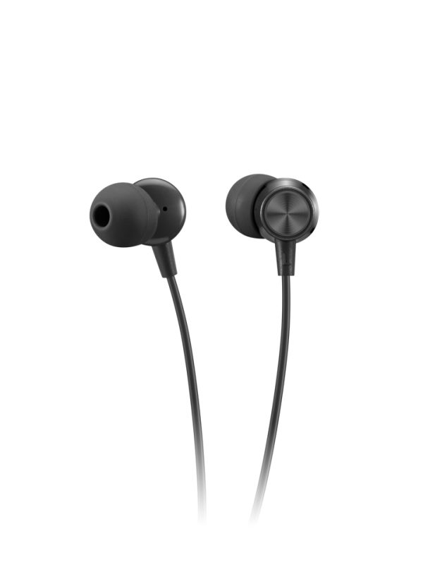 Lenovo 4XD1J77351 audífono y auriculare Auriculares Alámbrico Intra auditivo Oficina/Centro de llamadas USB Tipo C Negro - Imagen 3