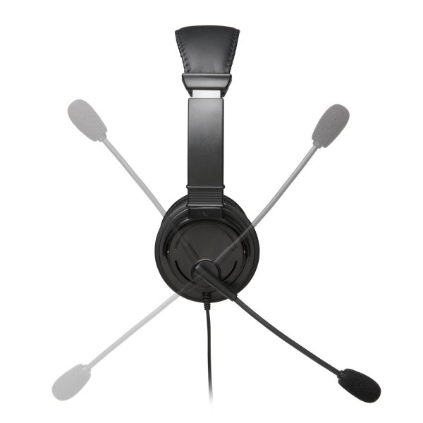 Kensington K97601WW audífono y auriculare Auriculares Alámbrico Diadema Llamadas/Música USB tipo A Negro - Imagen 2